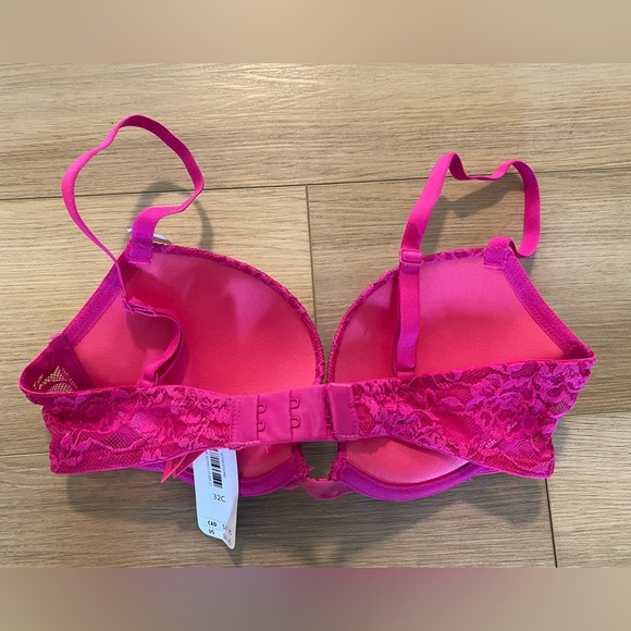 La Senza Remix Push Up Plunge Bra Size 32C *nwt - Picture 2 of 3
